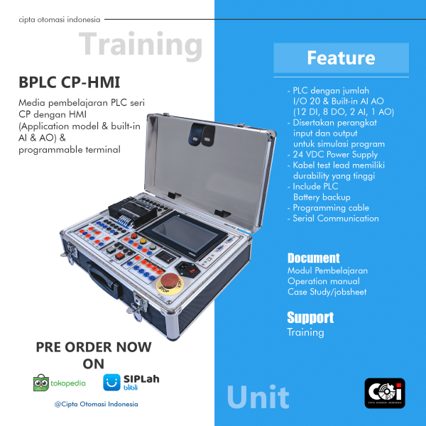 Basic PLC CP-Series with HMI