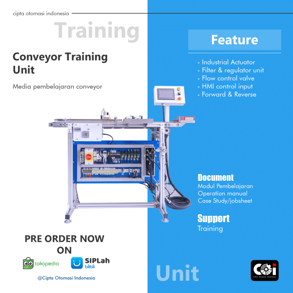 Conveyor Training Unit with Augmented Reality